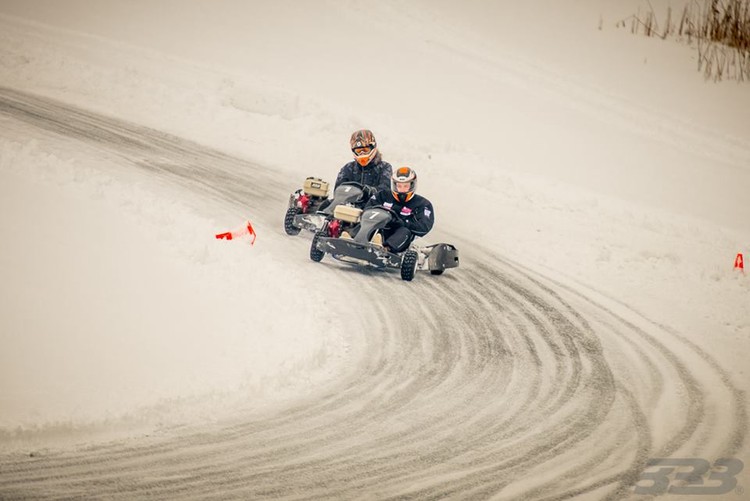  Ziemas kartingu sacensības