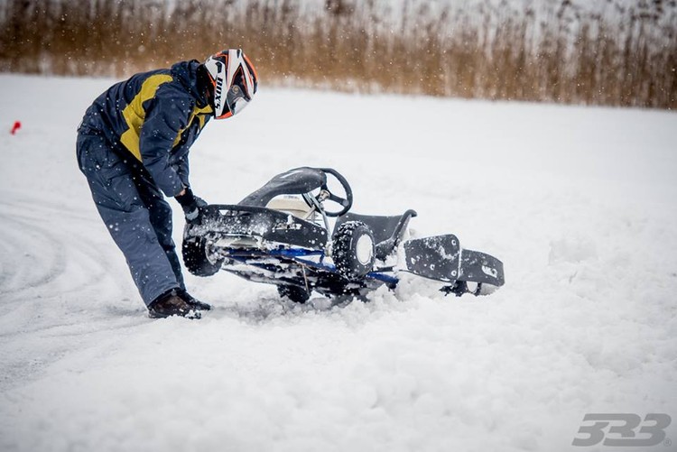  Ziemas kartingu sacensības