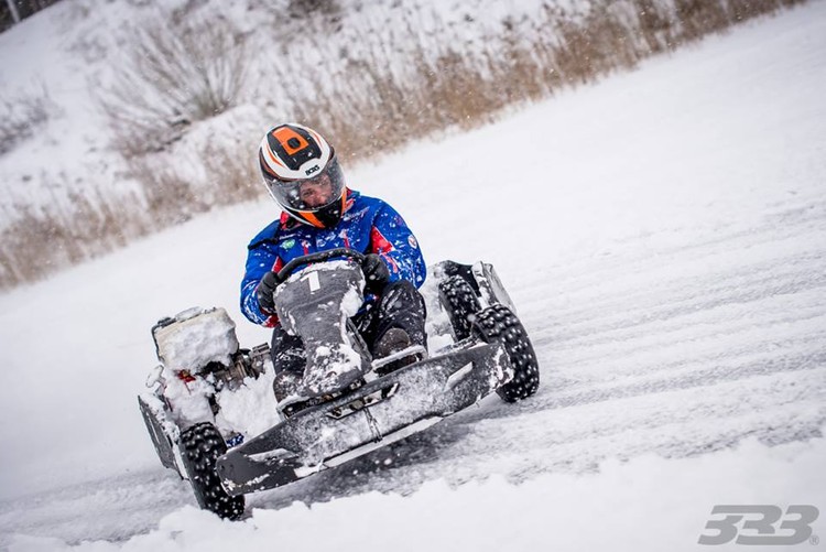  Ziemas kartingu sacensības