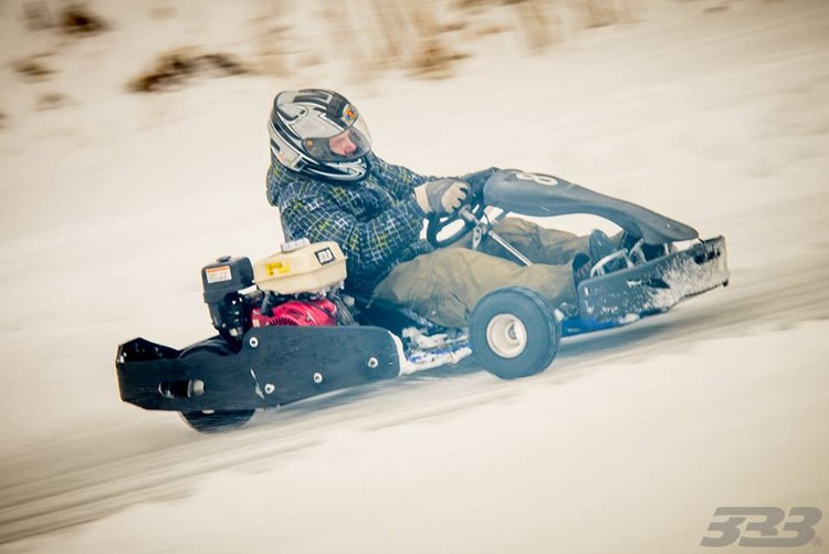  Ziemas kartingu sacensības