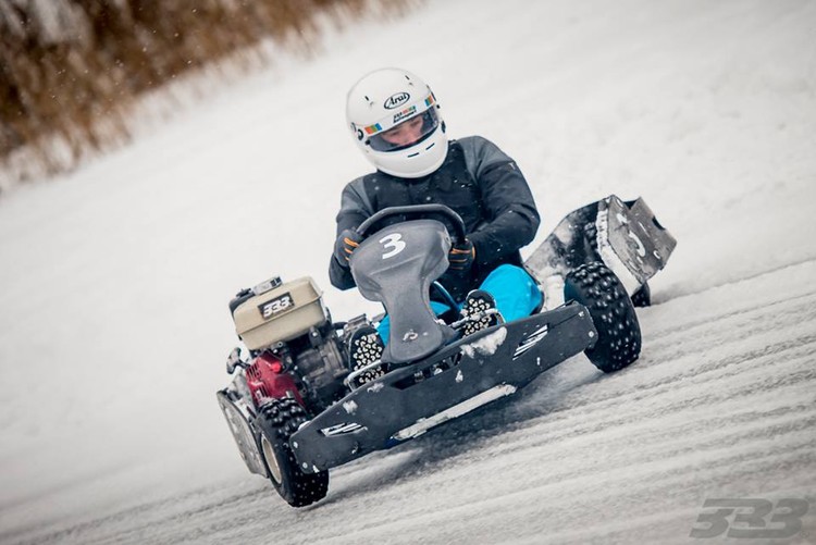  Ziemas kartingu sacensības