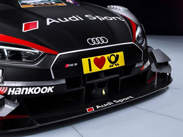 Nitiša komandas biedra Ekstroma 500 Zs jaudīgais 'Audi RS 5 DTM'