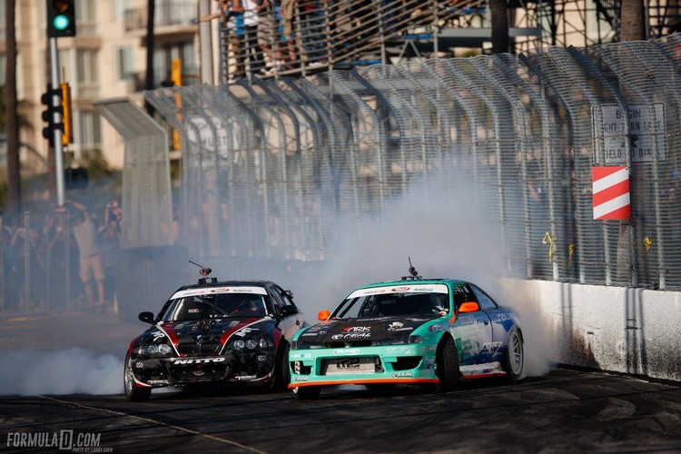 Longbīčas ielās startē jaunā 'Formula Drift' sezona