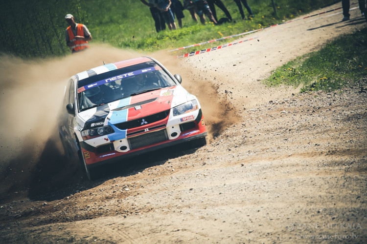 Rally Talsi 1.diena (Zane Lielkāja) 