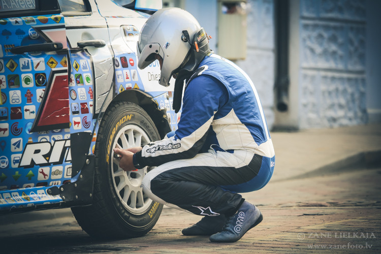 Rally Talsi 1.diena (Zane Lielkāja) 