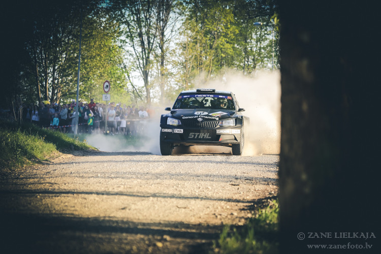 Rally Talsi 1.diena (Zane Lielkāja) 