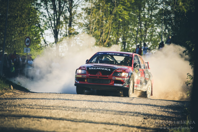 Rally Talsi 1.diena (Zane Lielkāja) 