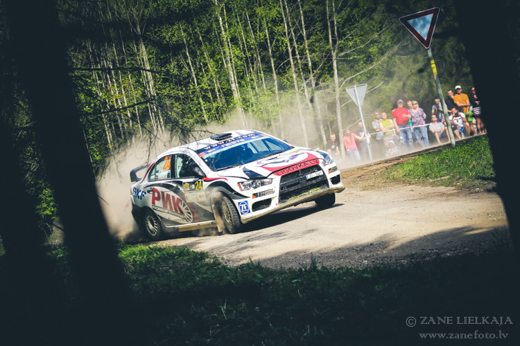 Rally Talsi 2.diena (Zane Lielkāja)  