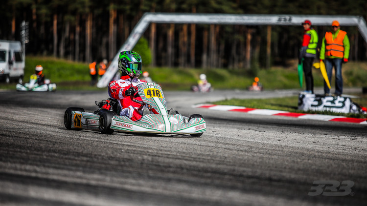 Ziemeļeiropas lielākās sporta kartingu sacensības 333 trasē