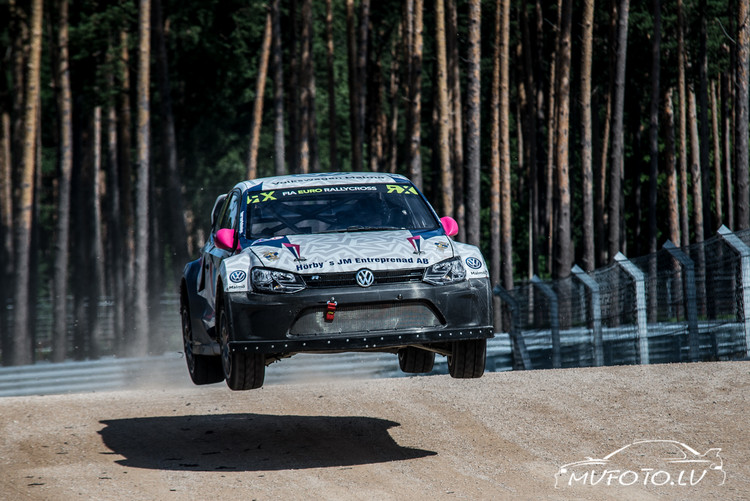 Neste World RX of Latvia oficiālie treniņi Biķernieku trasē 