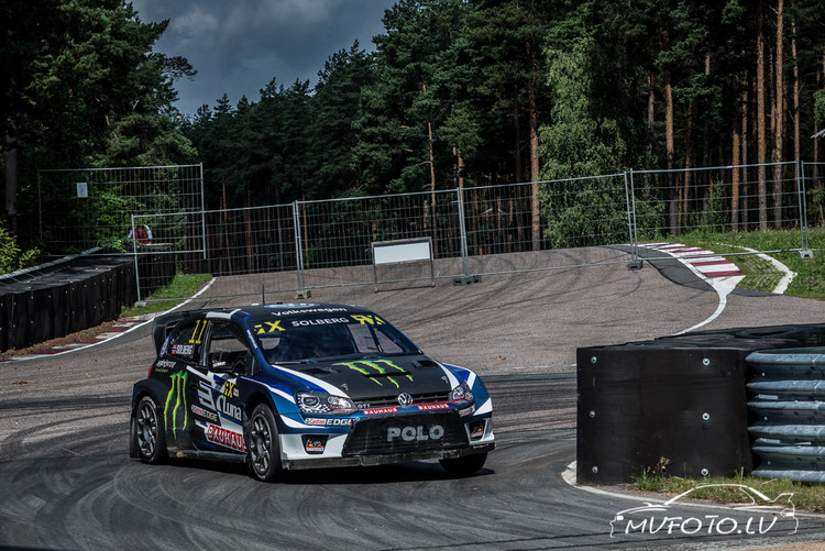 Neste World RX of Latvia oficiālie treniņi Biķernieku trasē 