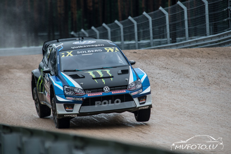 Neste World RX of Latvia oficiālie treniņi Biķernieku trasē 