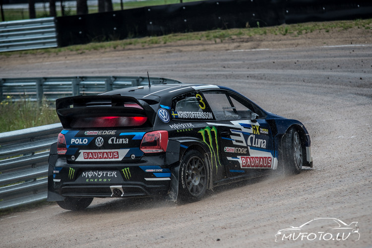 Neste World RX of Latvia oficiālie treniņi Biķernieku trasē 