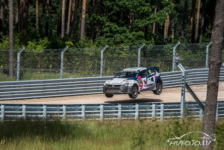 Neste World RX of Latvia oficiālie treniņi Biķernieku trasē 