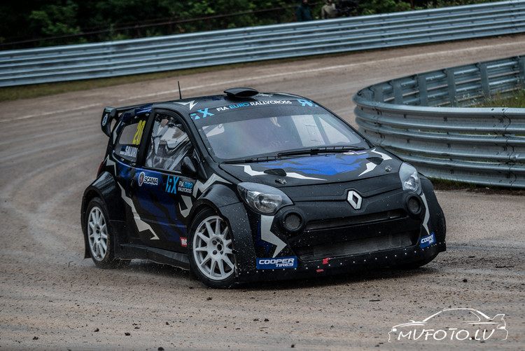 Neste World RX of Latvia oficiālie treniņi Biķernieku trasē 