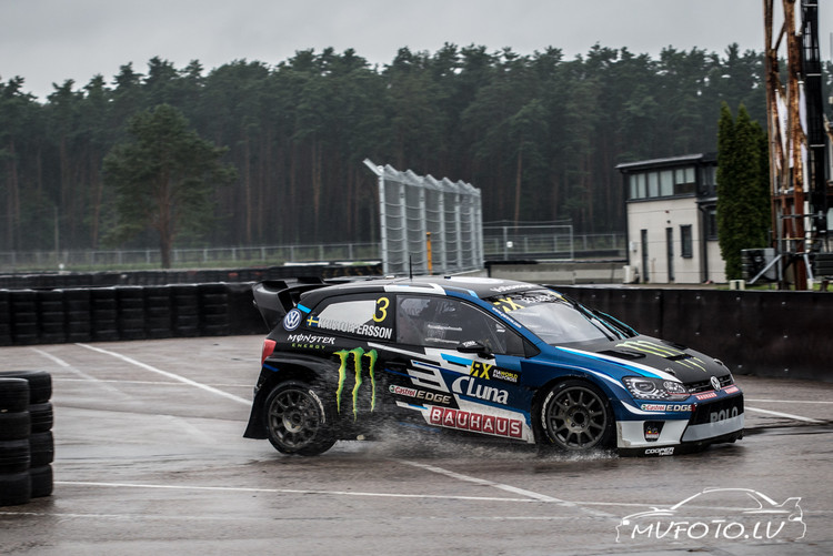 Neste World RX of Latvia oficiālie treniņi Biķernieku trasē 