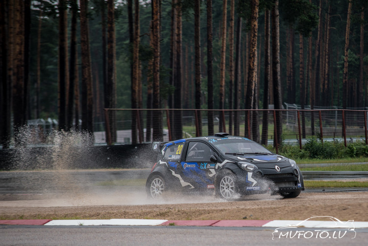 Neste World RX of Latvia oficiālie treniņi Biķernieku trasē 