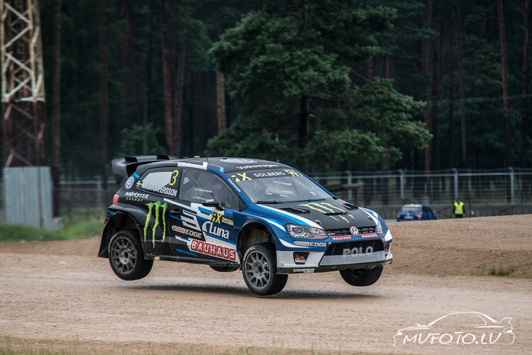 Neste World RX of Latvia oficiālie treniņi Biķernieku trasē 