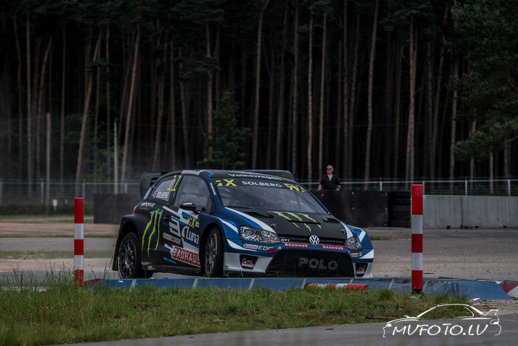 Neste World RX of Latvia oficiālie treniņi Biķernieku trasē 