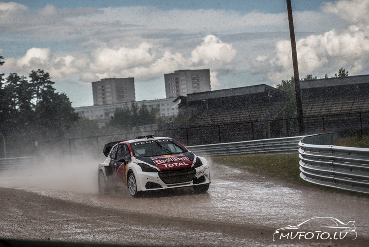 Neste World RX of Latvia oficiālie treniņi Biķernieku trasē 