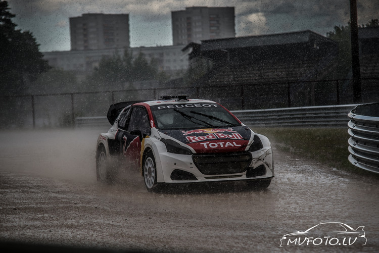 Neste World RX of Latvia oficiālie treniņi Biķernieku trasē 