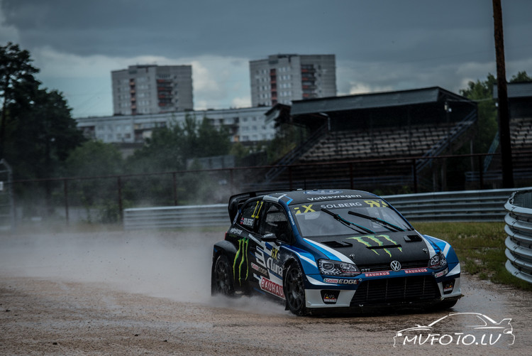 Neste World RX of Latvia oficiālie treniņi Biķernieku trasē 