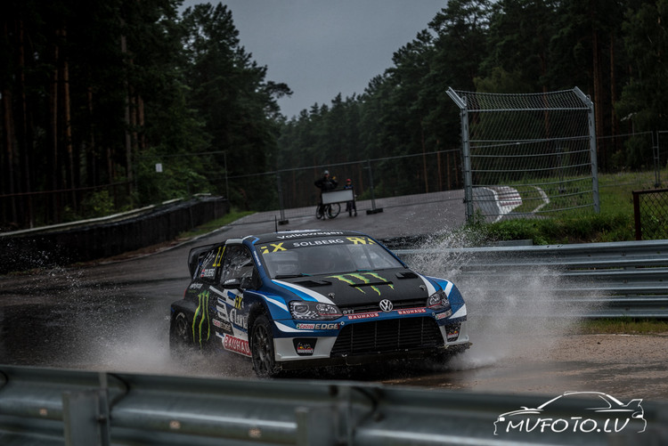 Neste World RX of Latvia oficiālie treniņi Biķernieku trasē 