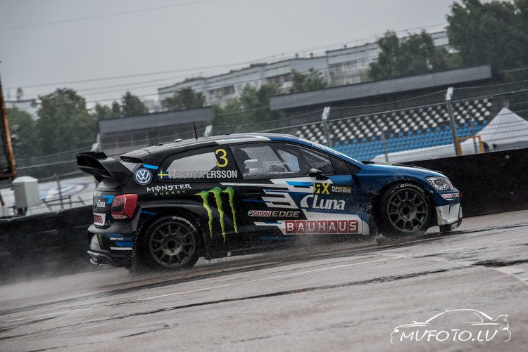 Neste World RX of Latvia oficiālie treniņi Biķernieku trasē 