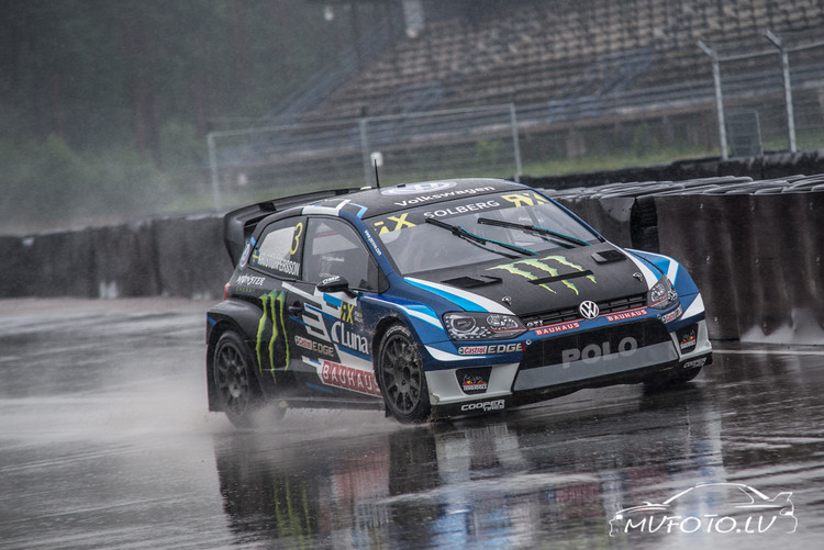 Neste World RX of Latvia oficiālie treniņi Biķernieku trasē 