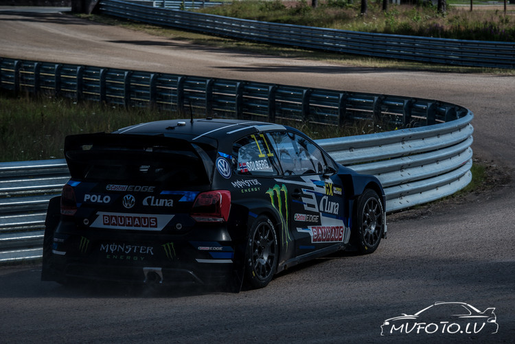 Neste World RX of Latvia oficiālie treniņi Biķernieku trasē 