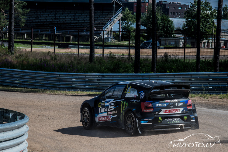 Neste World RX of Latvia oficiālie treniņi Biķernieku trasē 