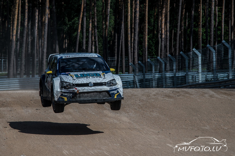 Neste World RX of Latvia oficiālie treniņi Biķernieku trasē 