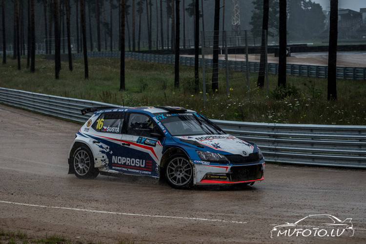 Neste World RX of Latvia oficiālie treniņi Biķernieku trasē 