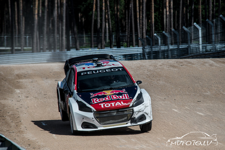 Neste World RX of Latvia oficiālie treniņi Biķernieku trasē 