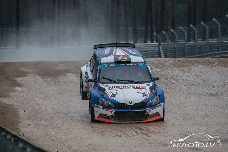 Neste World RX of Latvia oficiālie treniņi Biķernieku trasē 