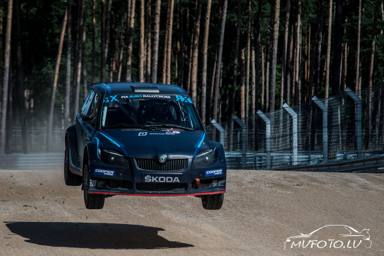 Neste World RX of Latvia oficiālie treniņi Biķernieku trasē 