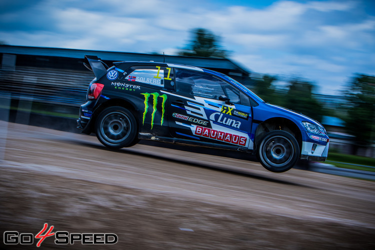 World RX oficiālie treniņi Biķernieku trasē (Olafs Ezertēvs) 