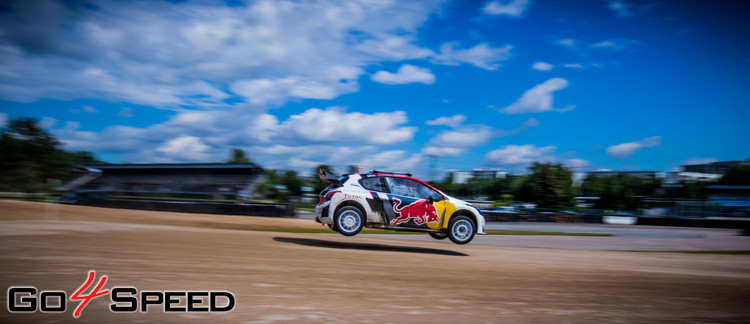 World RX oficiālie treniņi Biķernieku trasē (Olafs Ezertēvs) 