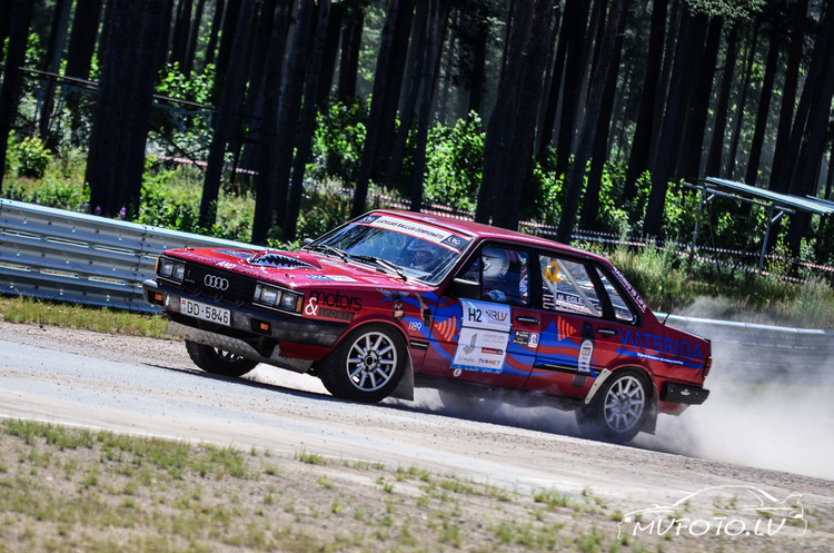 Rallijs Latvija 2017 1. diena