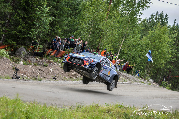 WRC Neste Rally Finland 1. diena