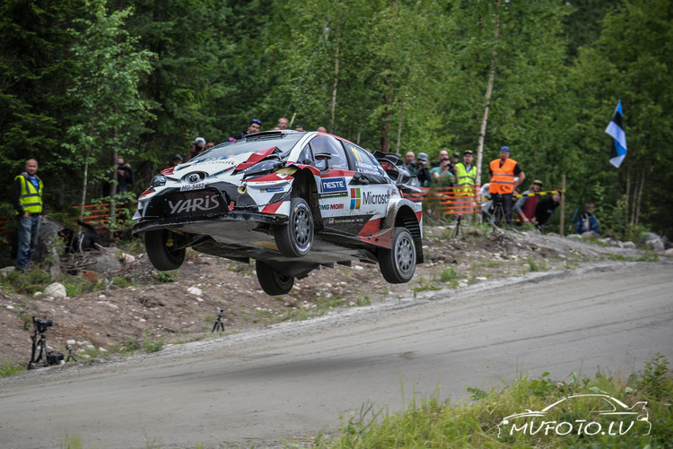 WRC Neste Rally Finland 1. diena