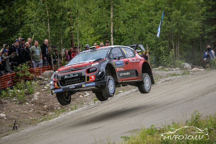 WRC Neste Rally Finland 1. diena