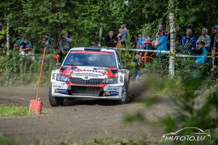 WRC Neste Rally Finland 2. diena