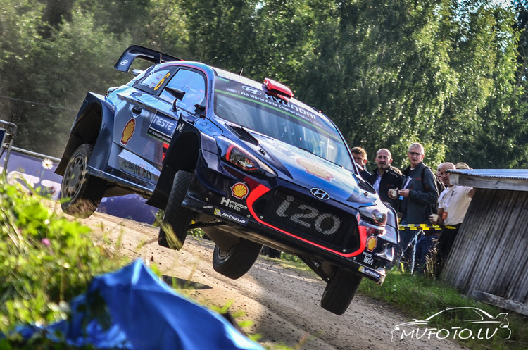 WRC Neste Rally Finland 2. diena