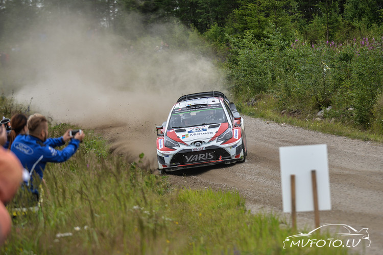 WRC Neste Rally Finland 2. diena