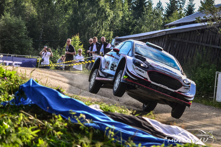 WRC Neste Rally Finland 2. diena