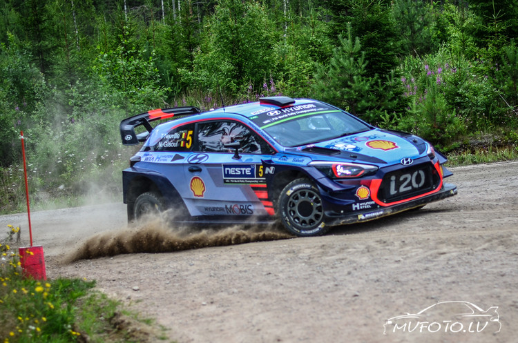 WRC Neste Rally Finland 2. diena