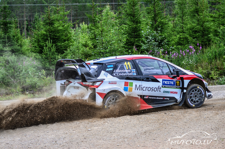 WRC Neste Rally Finland 2. diena