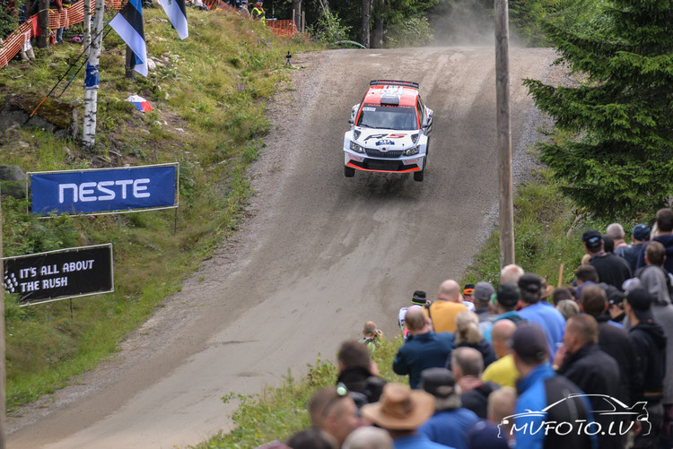 WRC Neste Rally Finland 2. diena