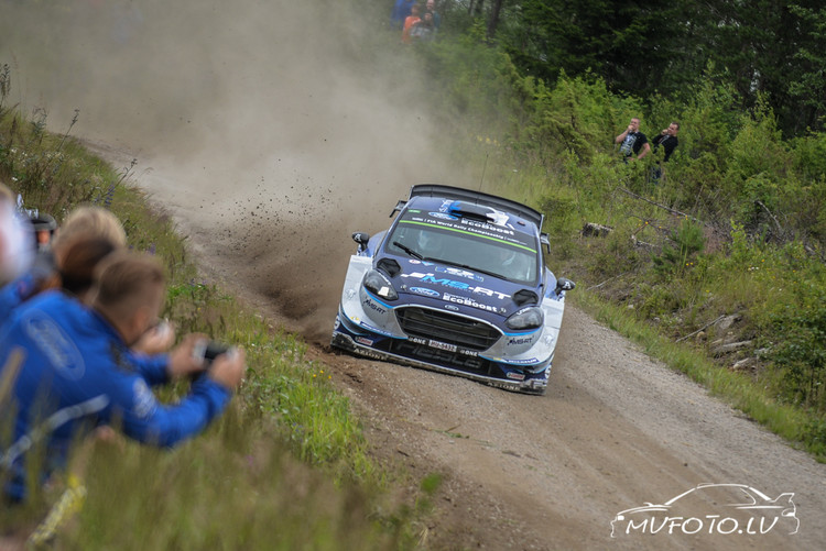 WRC Neste Rally Finland 2. diena